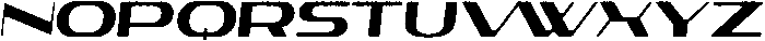 Batch Rounded Rough Italic otf (400) Font LOWERCASE