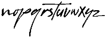 Bathari Script Regular otf (400) Font LOWERCASE