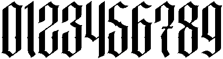 Bathory-Regular otf (400) Font OTHER CHARS