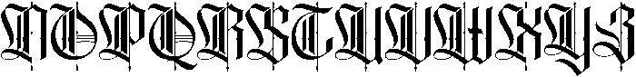 Bathory-Regular otf (400) Font UPPERCASE