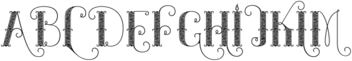 Batick Carving Regular otf (400) Font UPPERCASE