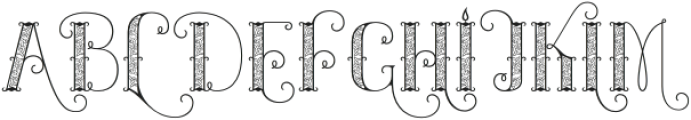 Batick White Carving Regular otf (400) Font UPPERCASE