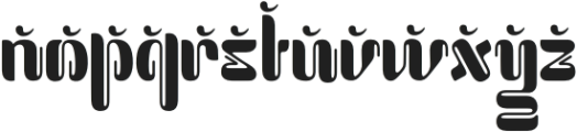 Batik Blend Five otf (400) Font LOWERCASE