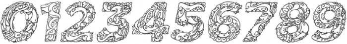 Batique Italic otf (400) Font OTHER CHARS