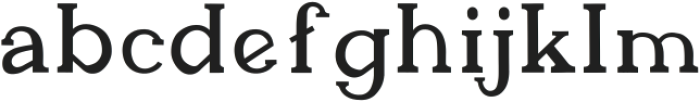 Batique ttf (400) Font LOWERCASE