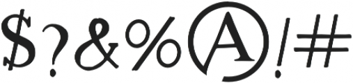 Batisde Serif otf (400) Font OTHER CHARS