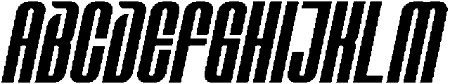 Battdoor Italic otf (400) Font UPPERCASE