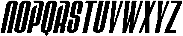 Battdoor Italic otf (400) Font UPPERCASE
