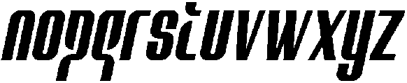 Battdoor Italic otf (400) Font LOWERCASE