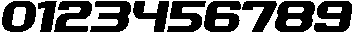 Battery Italic otf (400) Font OTHER CHARS