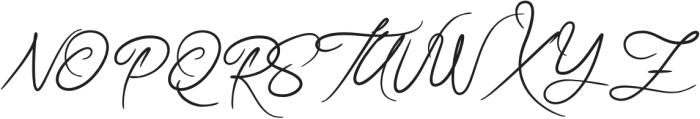 BattonRettanBold-Italic otf (700) Font UPPERCASE