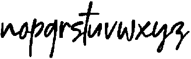 BattyChips otf (400) Font LOWERCASE