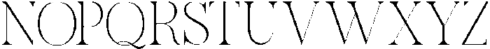 Bavelina Regular otf (400) Font UPPERCASE