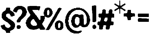 Bawe ttf (400) Font OTHER CHARS