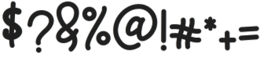 Bawesra Font Regular otf (400) Font OTHER CHARS