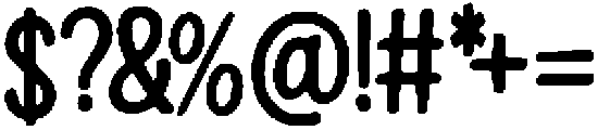 Bawobe ttf (400) Font OTHER CHARS