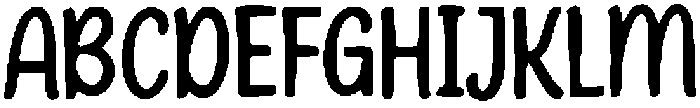Bawobe ttf (400) Font UPPERCASE