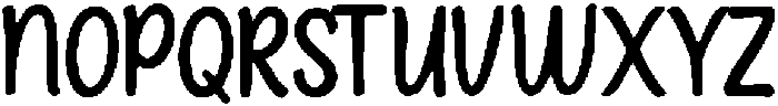 Bawobe ttf (400) Font UPPERCASE