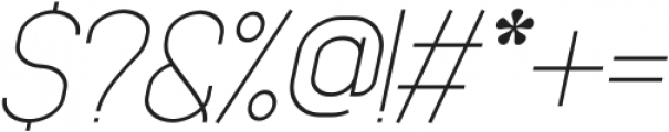 Baxley Light Italic ttf (300) Font OTHER CHARS