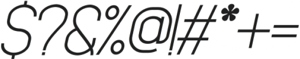 Baxley Semi Bold Italic ttf (600) Font OTHER CHARS