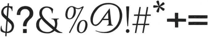 Bay Area Serif otf (400) Font OTHER CHARS