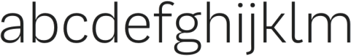 Bay Sans Light otf (300) Font LOWERCASE