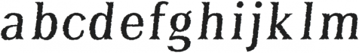 BayTavernFill-Italic otf (400) Font LOWERCASE