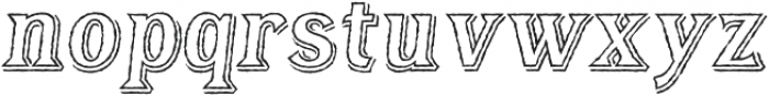 BayTavernOutL-Italic otf (400) Font LOWERCASE