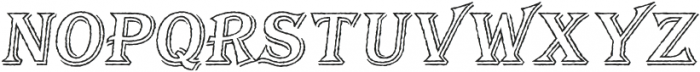 BayTavernOutSL-Italic otf (400) Font LOWERCASE