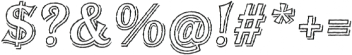BayTavernOutXL-Italic otf (400) Font OTHER CHARS