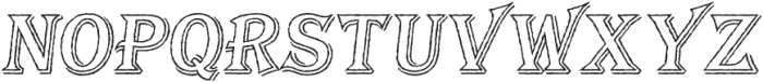 BayTavernOutXL-Italic otf (400) Font UPPERCASE