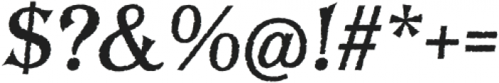 BayTavernXPlain-Italic otf (400) Font OTHER CHARS