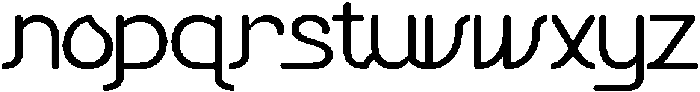Bayakub Regular otf (400) Font LOWERCASE