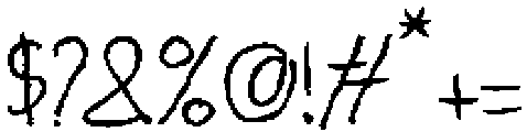 Baycat otf (400) Font OTHER CHARS