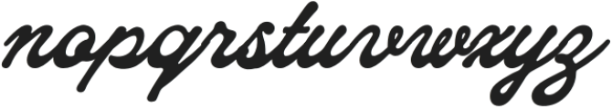 Bayfield Script otf (400) Font LOWERCASE