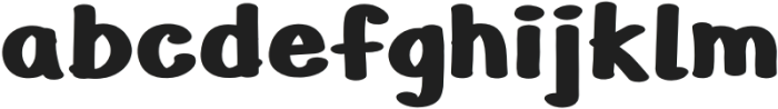 Bayfront Regular otf (400) Font LOWERCASE