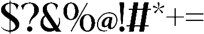 Baylish Regular otf (400) Font OTHER CHARS