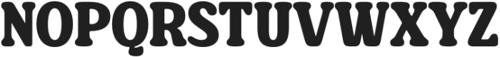 Bayones-Regular otf (400) Font UPPERCASE