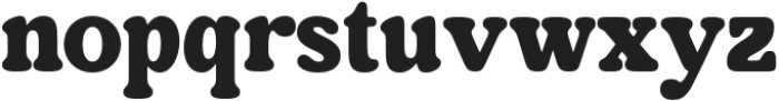 Bayones-Regular otf (400) Font LOWERCASE