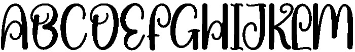 Bayside Regular otf (400) Font UPPERCASE