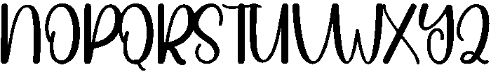 Bayside Regular otf (400) Font UPPERCASE