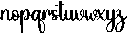 Bayside Regular otf (400) Font LOWERCASE