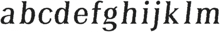 BaysideTavernFill-Italic otf (400) Font LOWERCASE