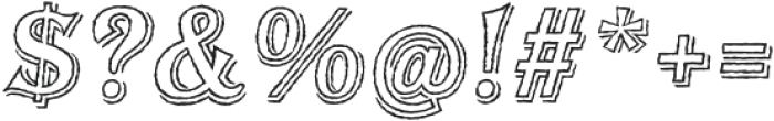 BaysideTavernOutXL-Italic otf (400) Font OTHER CHARS