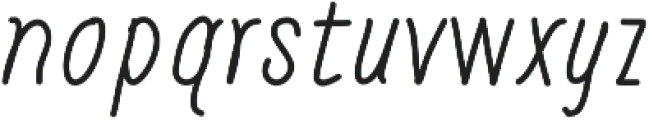 Baystyle Marker ttf (400) Font LOWERCASE