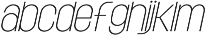 Bazig Thin Italic otf (100) FONT