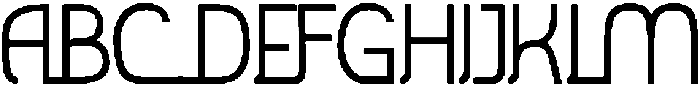 Bazirah Regular otf (400) Font UPPERCASE
