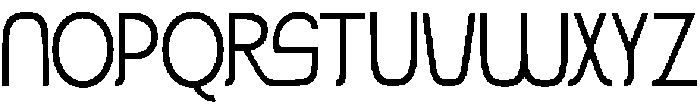 Bazirah Regular otf (400) Font UPPERCASE