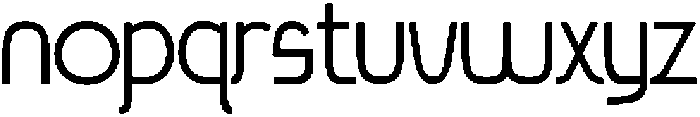 Bazirah Regular otf (400) Font LOWERCASE