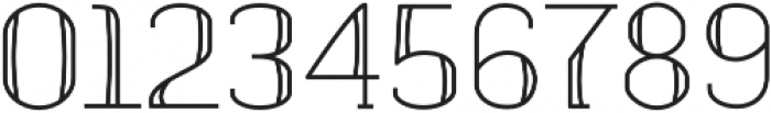 banister Regular Semi Condensed otf (400) Font OTHER CHARS
